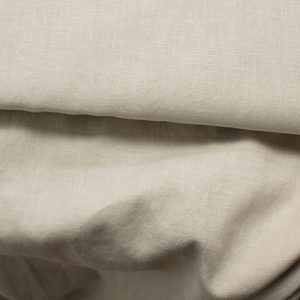 Tunn linne – Ljus beige, Oeko-tex certifierad. Tunn linne på metervara till sömnad av kläder, sängkläder m.m.