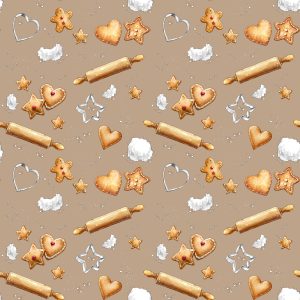 Jersey (trikå) - Baka pepparkakor - Beige (GOTS)