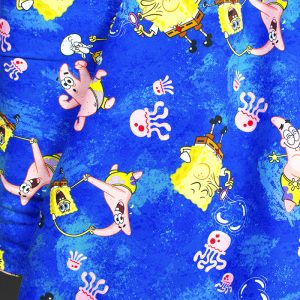 Jersey (trikå) – Svampbob – Blå (LICENSTYG)