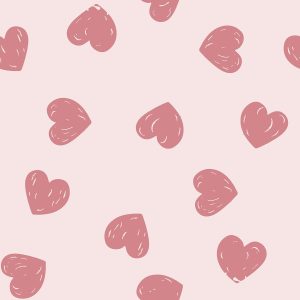 Jersey (trikå) – Rosa hjärtan – Rosa