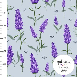 Jersey (trikå) – Lavendel – Gråblå (GOTS)