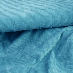 Nicky velour ribbad – Petrol