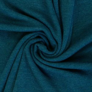 Merinoull interlock jersey (100% merinoull) – Blågrön
