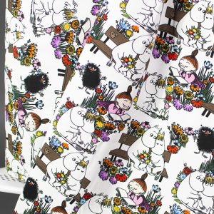 Jersey (trikå) – Mumin i parken – Vit (Licenstyg)