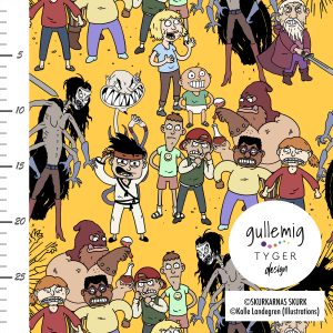 Jersey (trikå) - Skurkarnas skurk Mania - Gul (Licenstyg)
