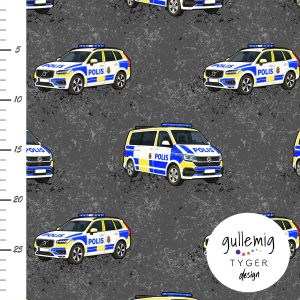 Jersey (trikå) – Polis – Grå (GOTS)
