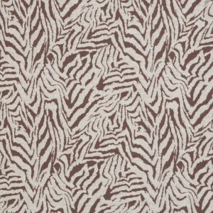 Jacquard-jersey (100% bomull) – Zebraprint – Mocca/ljus beige